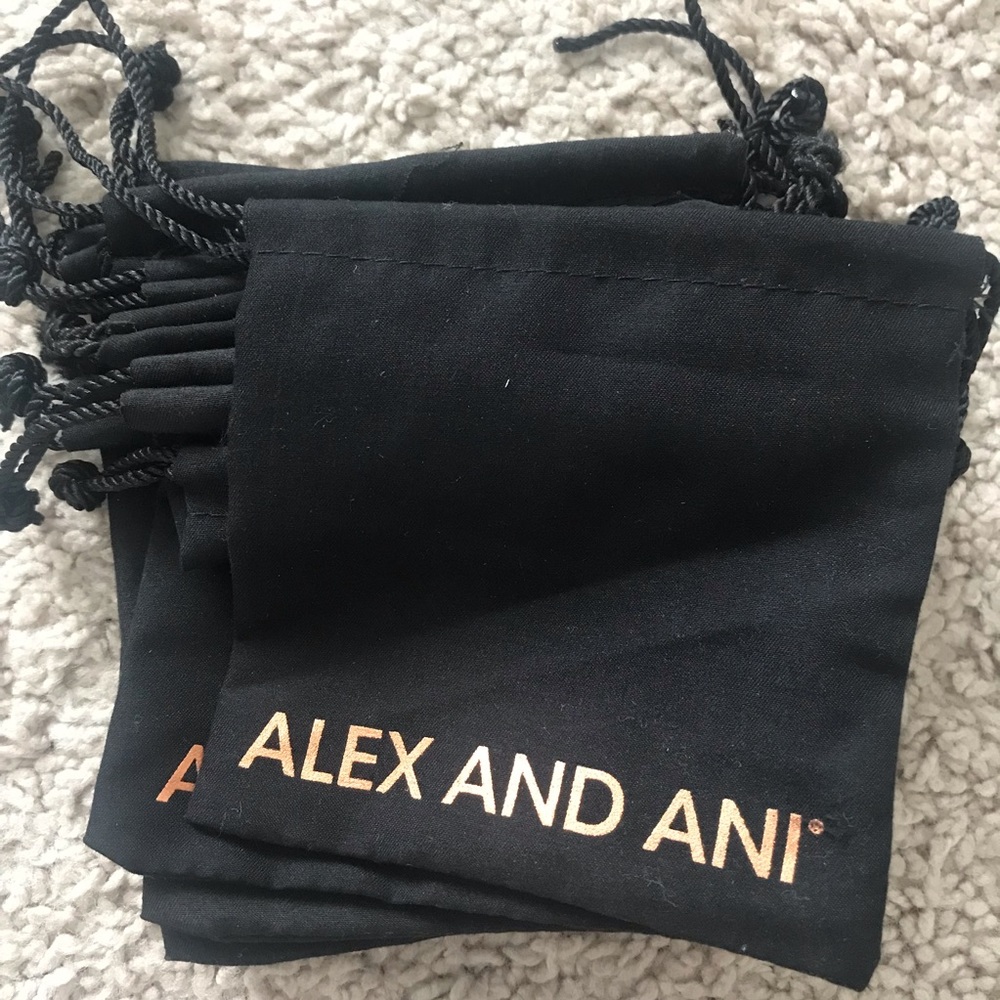 Alex and Ani pouches bundle 5pcs.